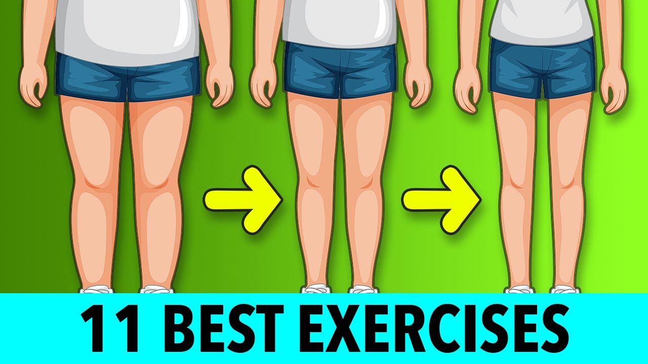 11 Best Exercises For Thinner, Slimmer Legs At Home 