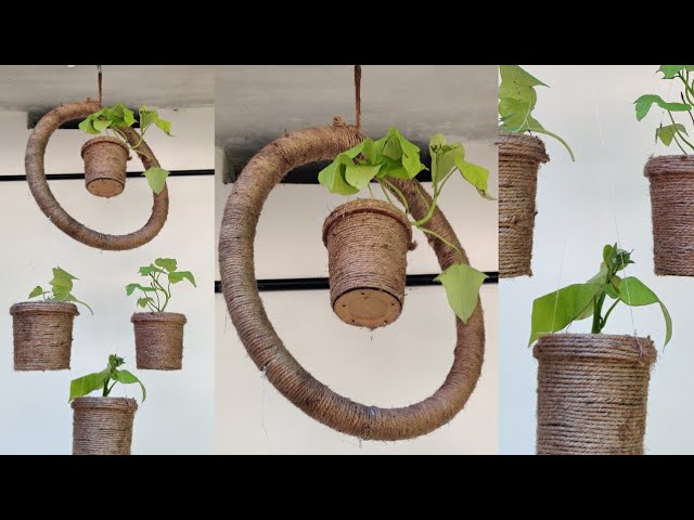 Hanging Plant Idea | Diy Hanging pot | Hanging Plant Pots 