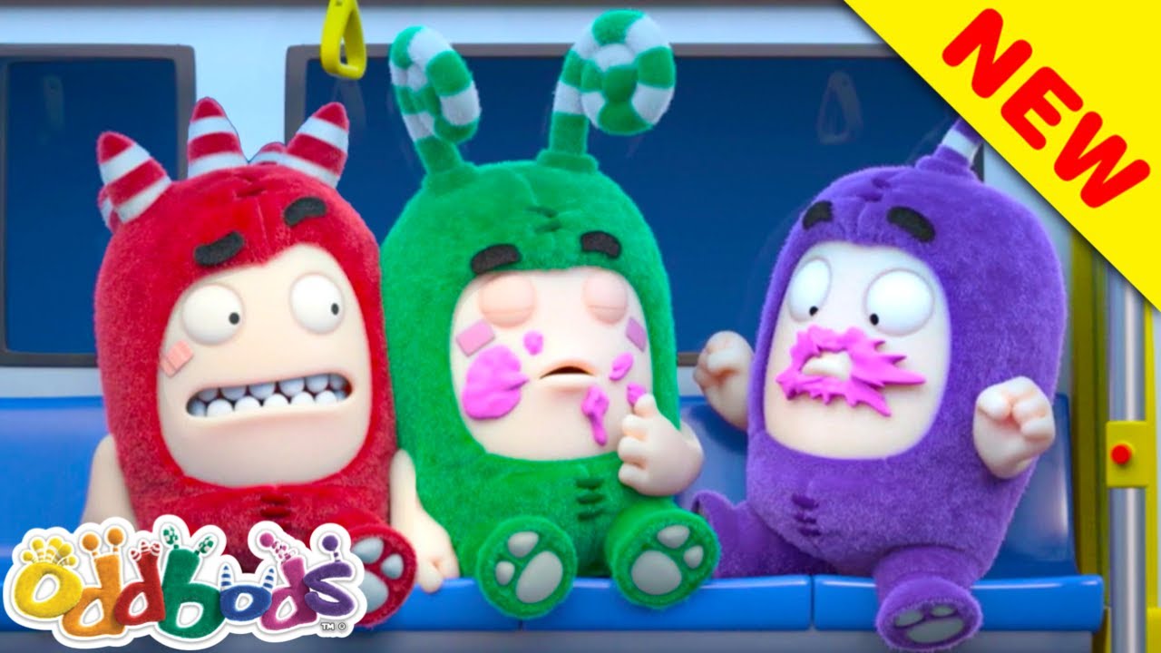 Armadilha De Comida Grudenta Do Zee | Oddbods | NOVO | Desenhos Animados Engraçados Para Crianças 