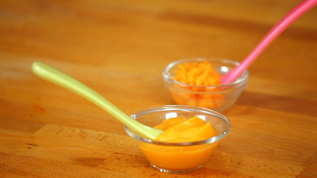 How to Make Sweet Potato Puree for Babies | Baby Food 