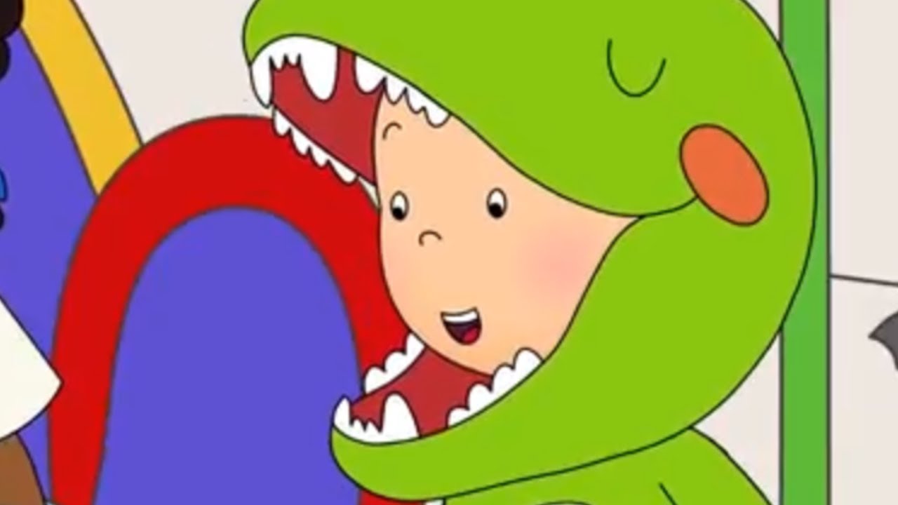 Jurassic Caillou ? Funny Animated Videos For Kids | Caillou Videos For Kids 