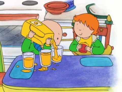 Caillou Season 1 Episode 44 I Caillou's Surprise Breakfast 