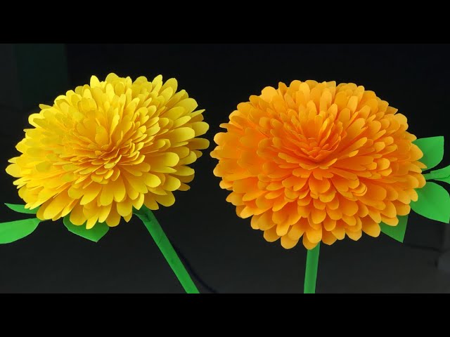 Beautiful Paper Flower Making | Home Decor | Beautiful Paper Flowers | Paper Craft | Paper Flowers 