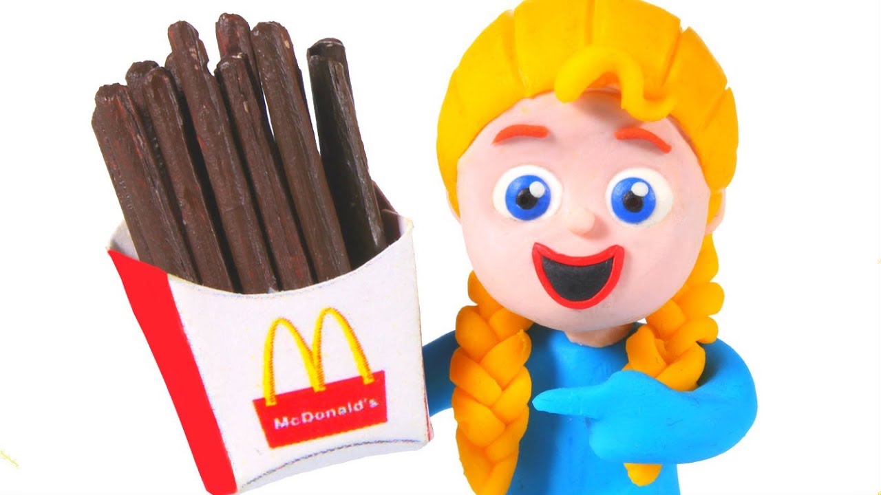 Have You Ever Tried Chocolate French Fries ?? ❤ Cartoons For Kids 