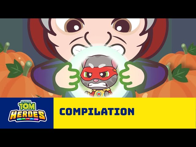 ? The Spooky Witch ?‍♀️ Talking Tom Heroes Halloween Cartoon Compilation 