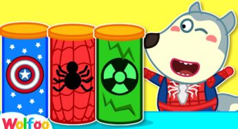 Wolfoo Pretend Play Spiderman with Magic Chips | Wolfoo Family Kids Cartoon