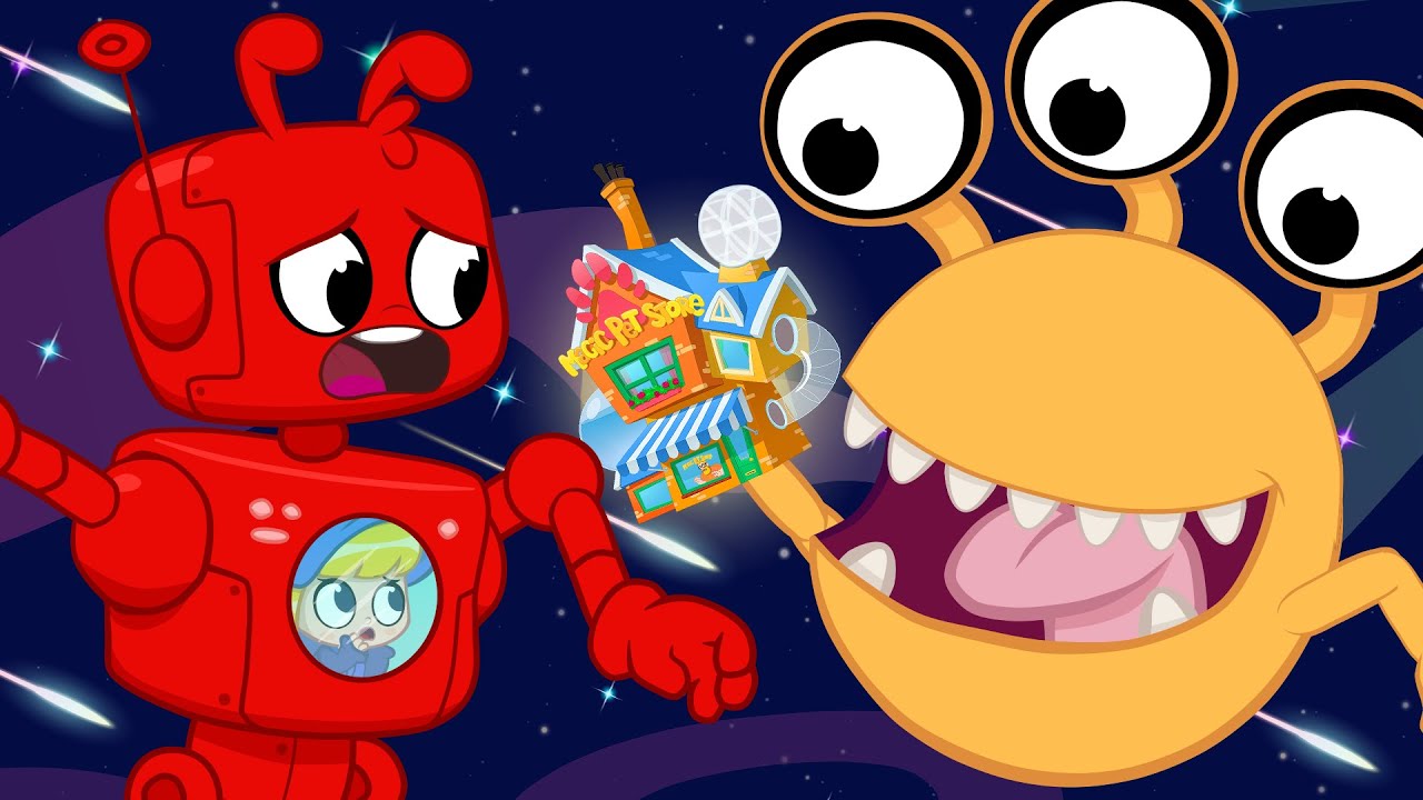 Morphle's Magic Pet Store in Space - BRAND NEW | Cartoons for Kids | My Magic Pet Morphle 