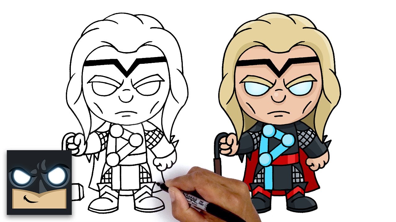 How To Draw Thor | Fortnite Season 4 