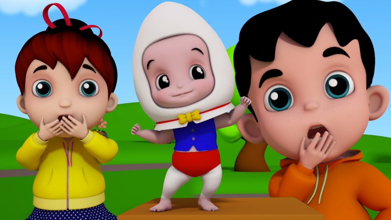 Humpty Dumpty sentado en una pared | canciones infantiles | rimas para bebés | Spanish Rhymes 