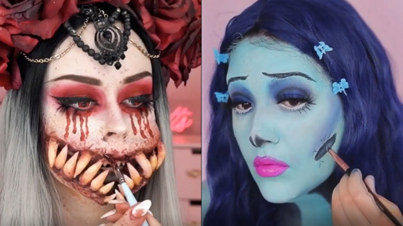 Best Halloween Makeup Ideas - Halloween Scary Makeup Tutorial 