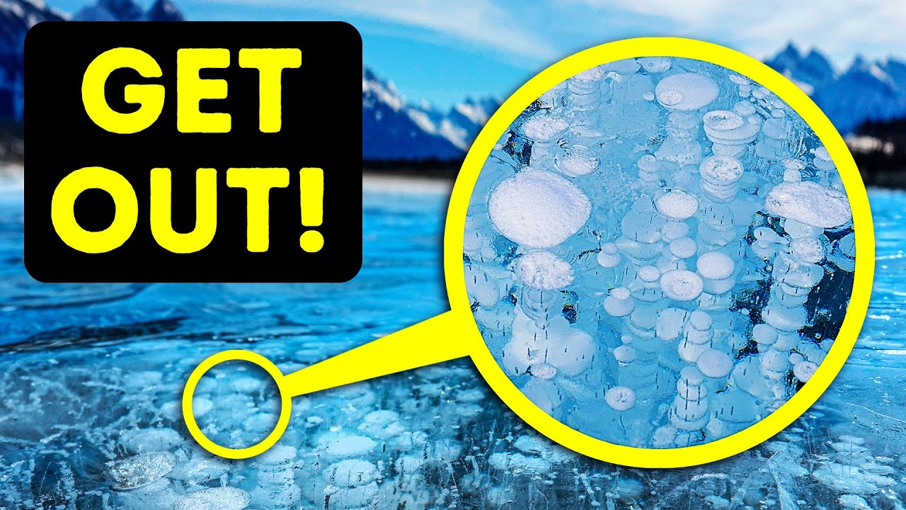 If You See Bubbles in a Lake, You Have Only Seconds to Escape! 