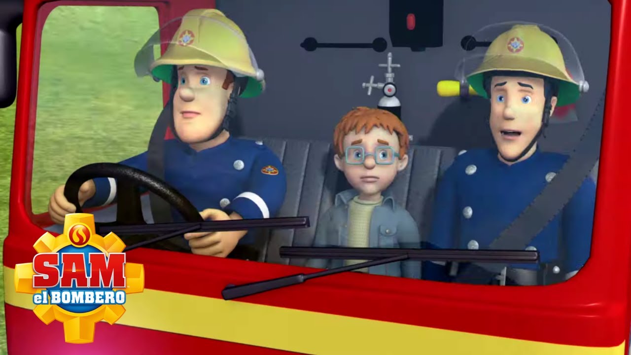 El Bombero Sam | ¡Norman viaja en el camión de bomberos! | 1 hora | Dibujos animados 