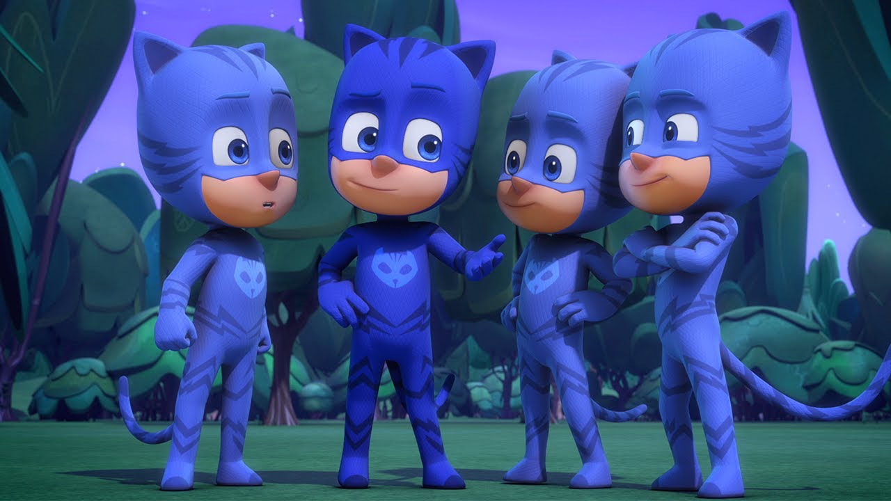 PJ Masks en Español ? Gatuno Al Cuadrado ? Episodios Completos - Dibujos Animados 