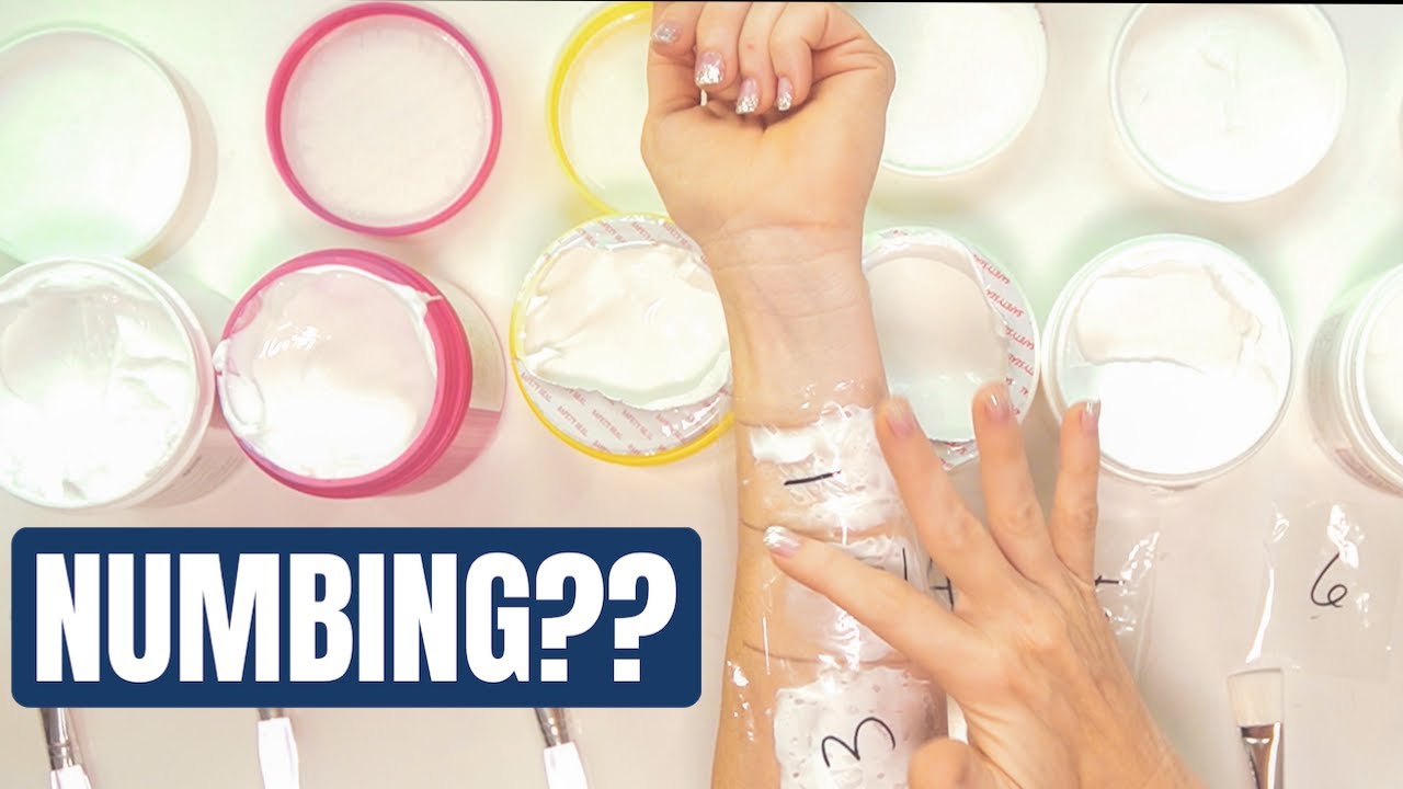 Which Numbing Cream Is BEST for Mesotherapy? NUMBING Cream Comparison? Natural Kaos 4K 