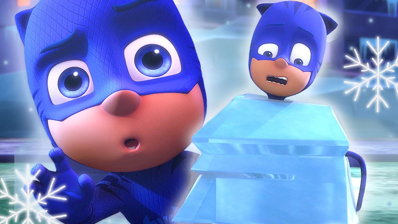 PJ Masks en Español Nueva Temporada 2 ❄️ Problemas De Hielo ❄️ Dibujos Animados 