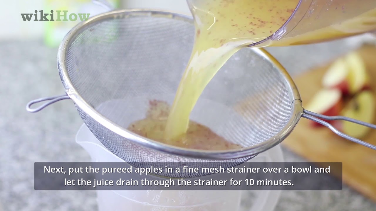 How to Make Apple Juice 