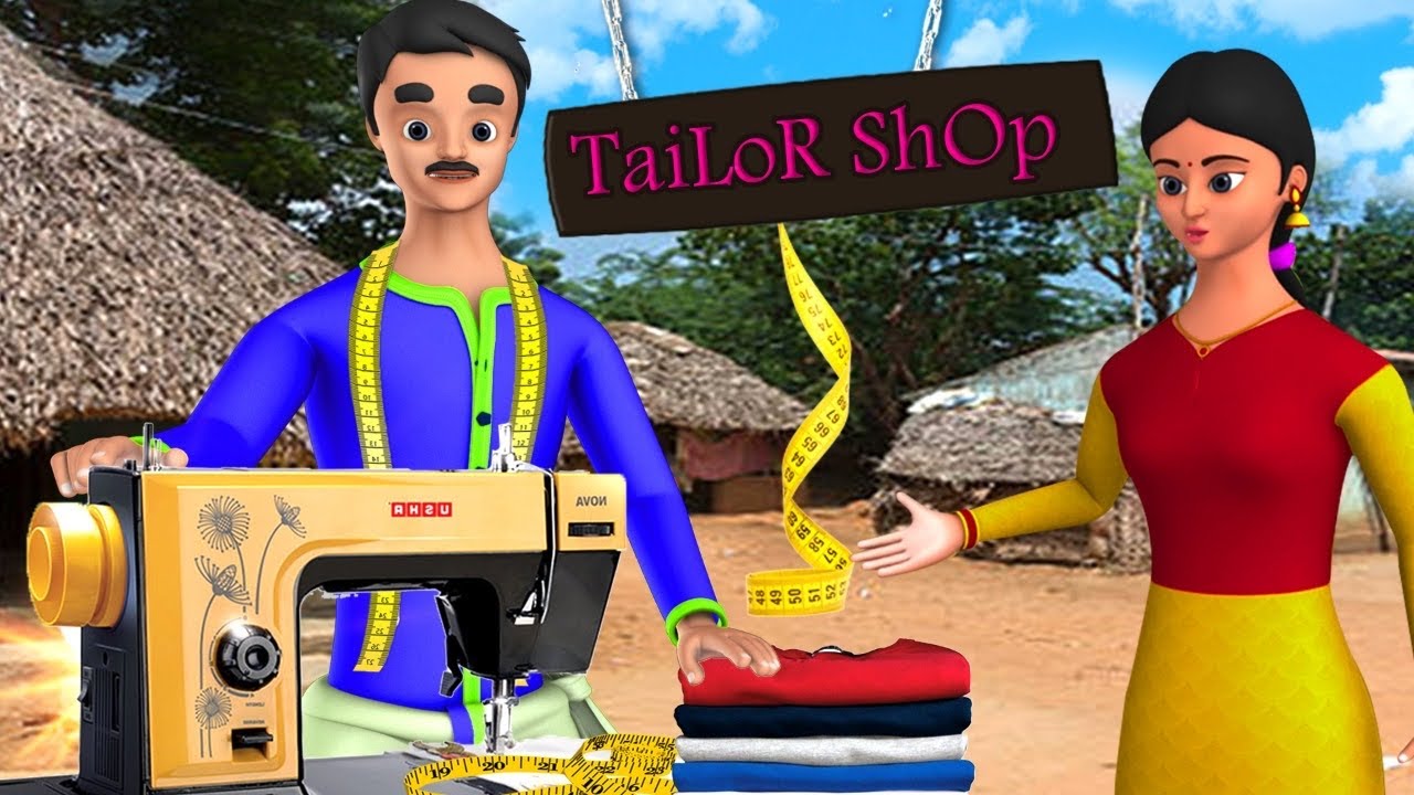 Mad Tailor - পাগল দর্জি বাংলা গল্প | Bangla Moral Stories | Maa Maa TV Stories Village Funny Videos 