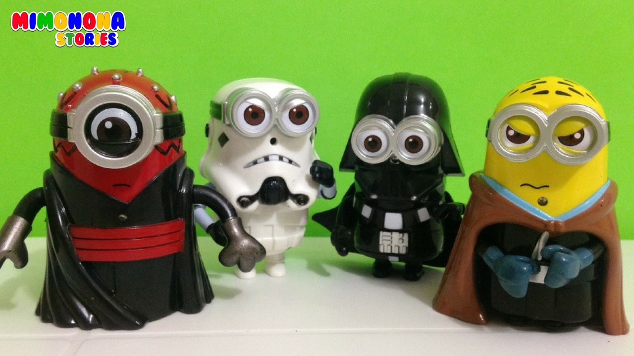 Coleccion de Minions de Star Wars para niños - Minion Toys for Kids - Mimonona Stories 