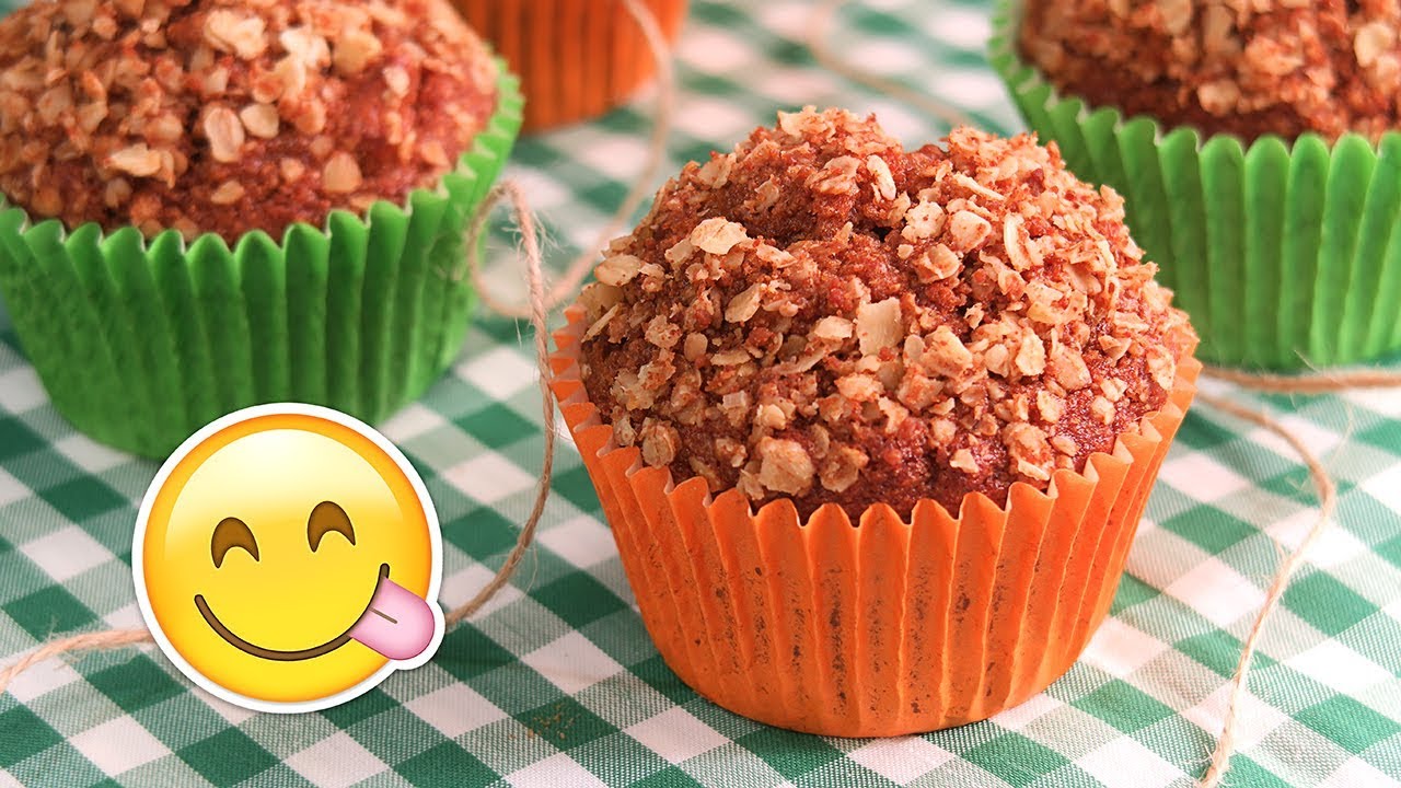 Muffins de Zanahoría muy Fáciles y Deliciosos! 