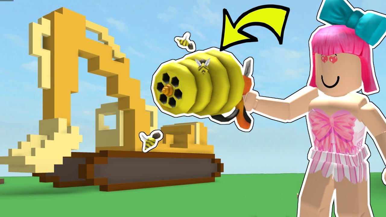 Roblox: EPIC EXPLOSIVE BEE SHOOTER!!! - DESTRUCTION SIMULATOR [2]! 