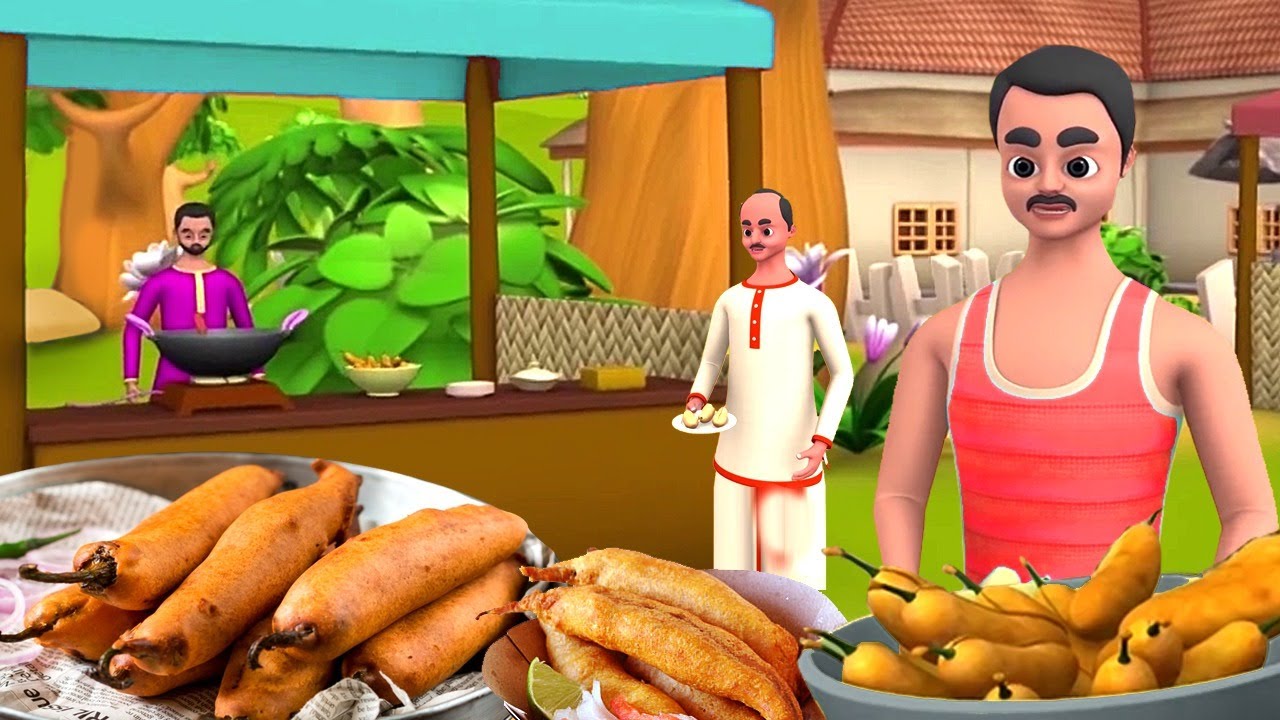 Greedy Mirchi Bajji Seller Story | ದುರಾಸೆಯ ಮಿರ್ಚಿ ಬಜ್ಜಿ ಮಾರಾಟಗಾರ | Kannada Stories | Maa Maa TV 