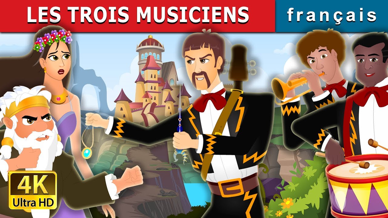 LES TROIS MUSICIENS | The Three Musician Story | Histoire Pour S'endormir | Contes De Fées Français 