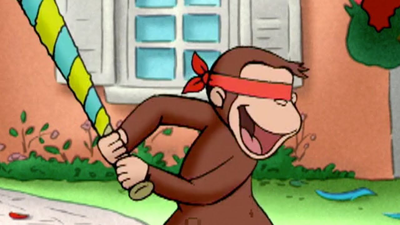 Curious George ?Piñata Vision ?Kids Cartoon ?Kids Movies | Videos for Kids 