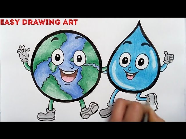 Featured image of post Save Water Easy Drawing - Save water,save earth,save life,water conservation,world water day easy pastel drawing for beginners.