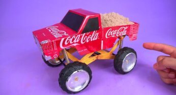 Amazing Monster Truck made with Soda Cans
