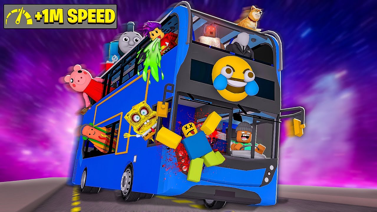 I rode the CRAZIEST BUS ever in Roblox... 
