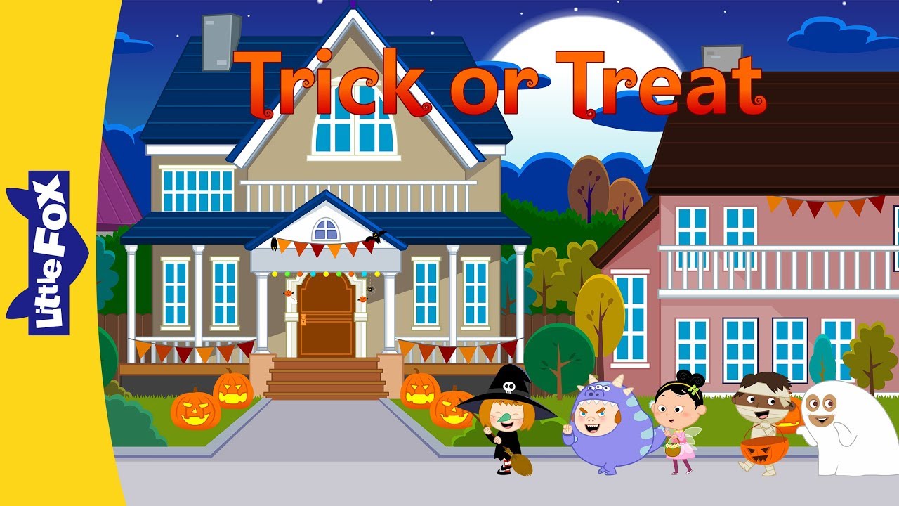 Trick or Treat | Holiday Songs | Little Fox | Animated Songs for Kids 