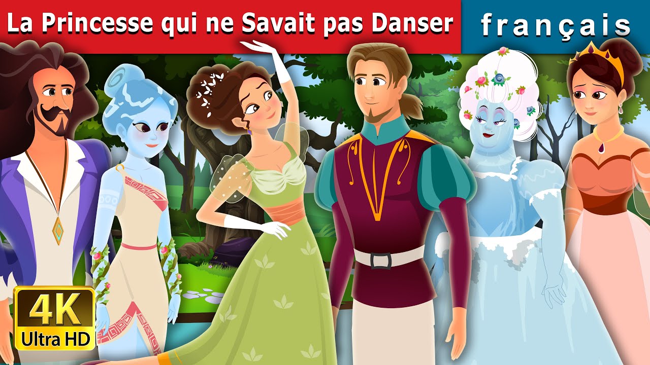 La Princesse qui ne Savait pas Danser | Princess Who Couldn't Dance Story | Contes De Fées Français 