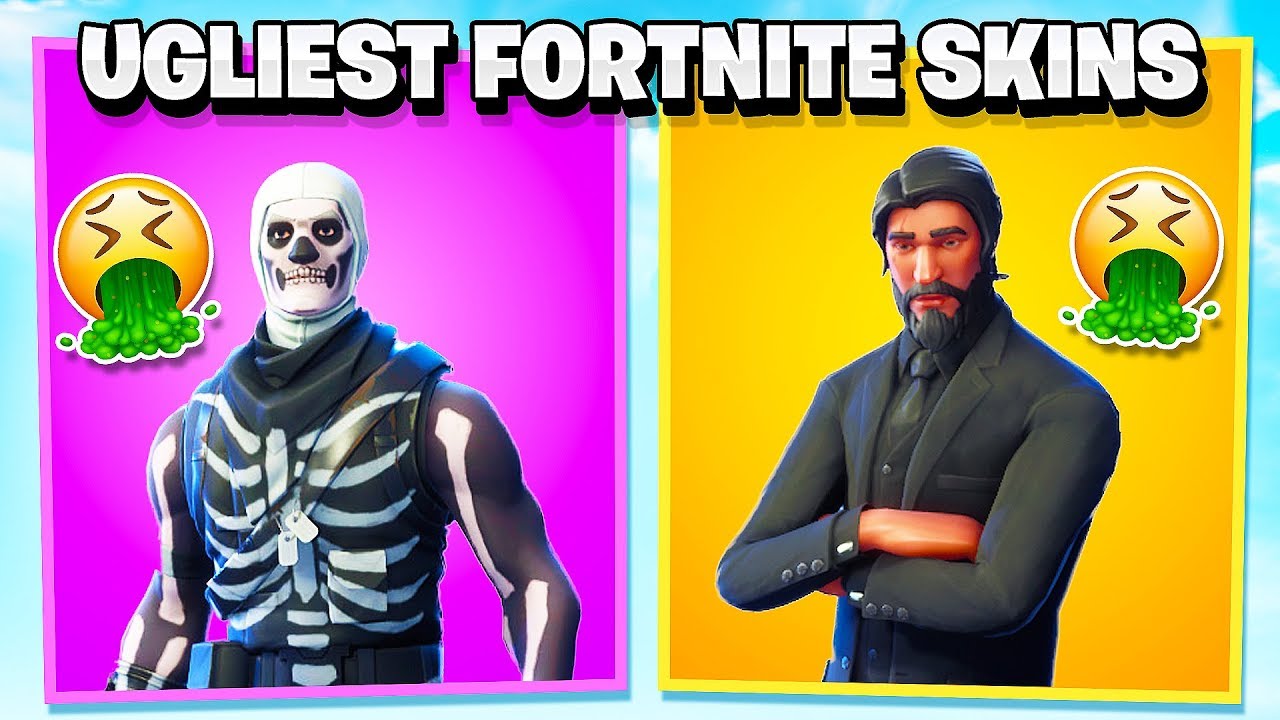 14 UGLY FORTNITE SKINS THAT PEOPLE USED TO LOVE! 