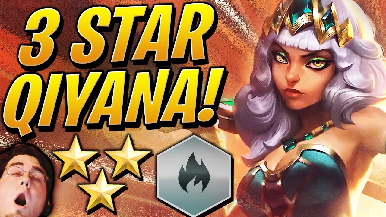 SHE'S SO BEAUTIFUL! - 3 STAR QIYANA | Teamfight Tactics Set 2 | TFT | League of Legends Auto Chess 