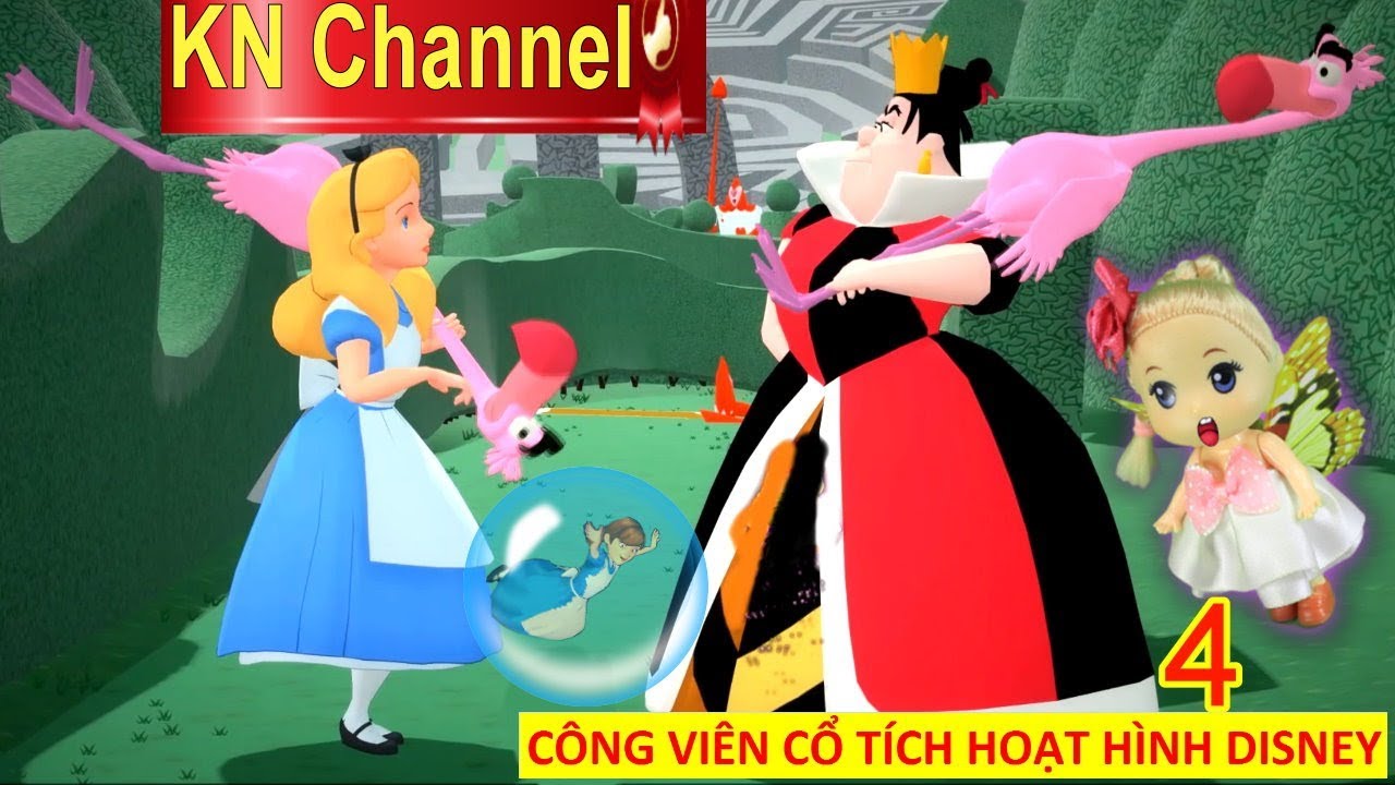 CÔNG VIÊN CỔ TÍCH HOẠT HÌNH DISNEY TẬP 4 LUCY BỊ NHỐT TRONG QUẢ BÓNG ĐÁNH GOLF 