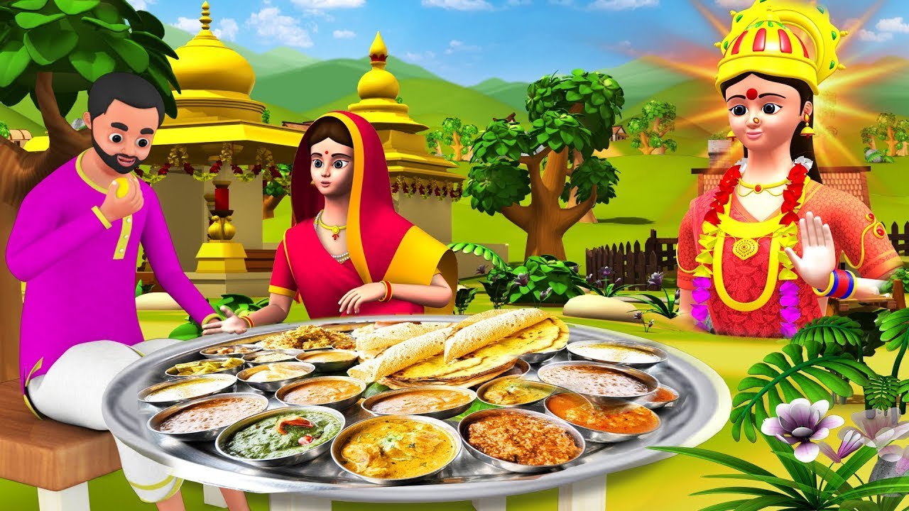தெய்வம் மற்றும் மூன்று வரம் தமிழ் கதை | Goddess and Three Boons Tamil Story | Maa Maa TV Stories 