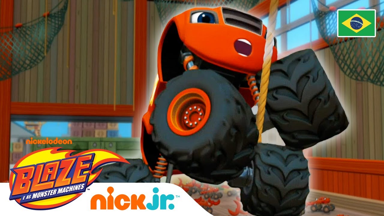 Aula de física com Blaze - parte 3 ? | Blaze and the Monster Machines 