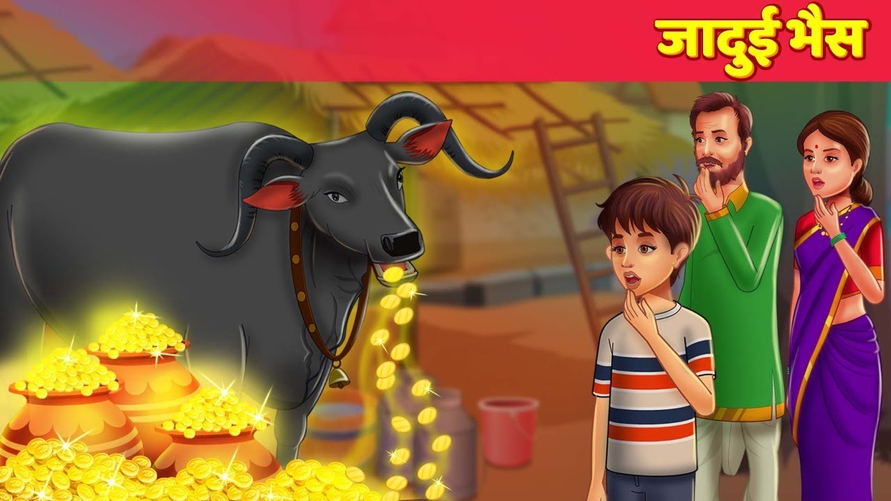 जादुई भैंस Magic Buffalo हिंदी कहानियां Hindi Kahani For Teens | Hindi Stories & Hindi Fairy Tales 