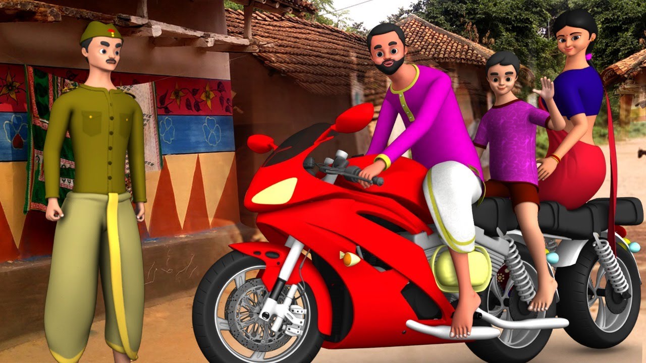ఫారిన్ బైక్ - Foreign Bike Story | Short Stories in Telugu | Funny Village Comedy Videos Maa Maa TV 