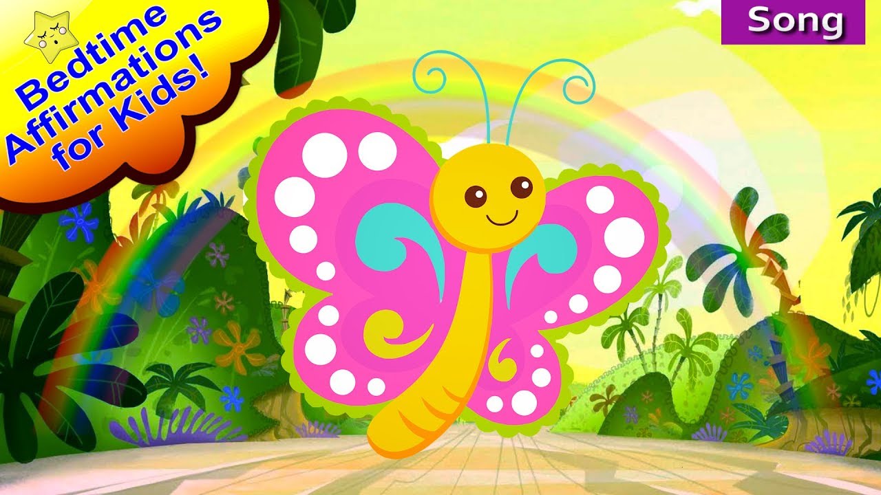 Positive Affirmations for Kids Song - I Am Loved! | Bedtime Affirmations for Kids 