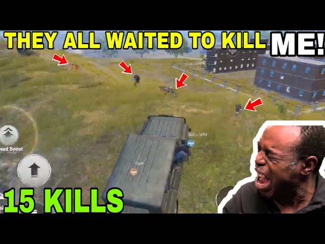 THEY ALL WAITED TO KILL ME • (15 KILLS) • PUBG MOBILE GAMEPLAY (HINDI) 