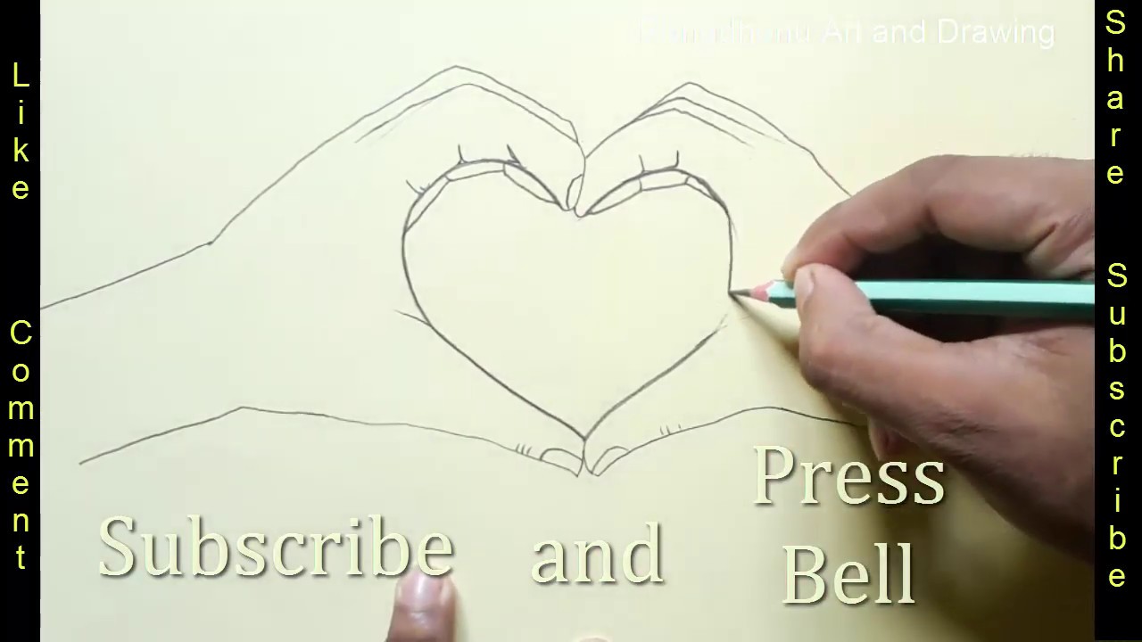 Featured image of post Heart Drawing Images Love