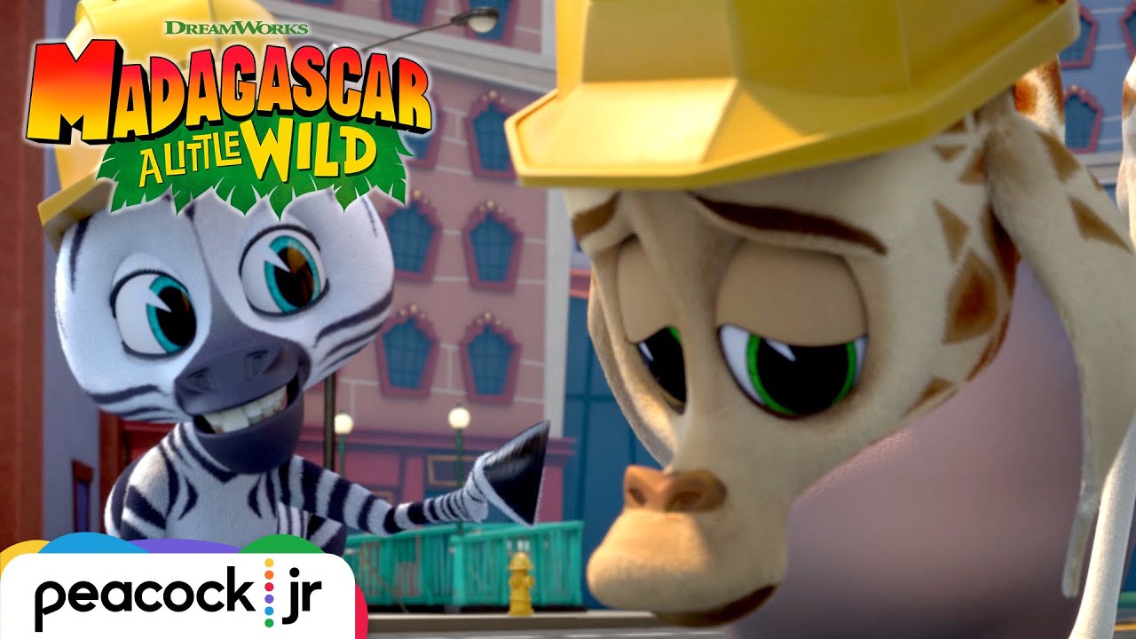 "Cheering Melman Up" Song | MADAGASCAR A LITTLE WILD 