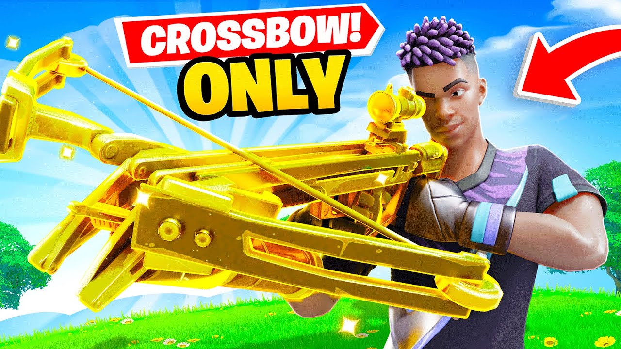 The CROSSBOW *ONLY* Challenge in Fortnite! 