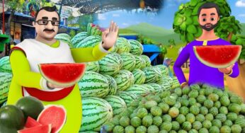 ಮೂರ್ಖ ಕಲ್ಲಂಗಡಿ ಮಾರಾಟಗಾರ – Foolish Watermelon Seller ಕನ್ನಡ ಕಥೆ | Maa Maa TV Kannada Short Stories