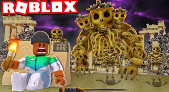 Survive the SKULL SANCTUARY or DIE!! (Roblox Time Travel Adventures)