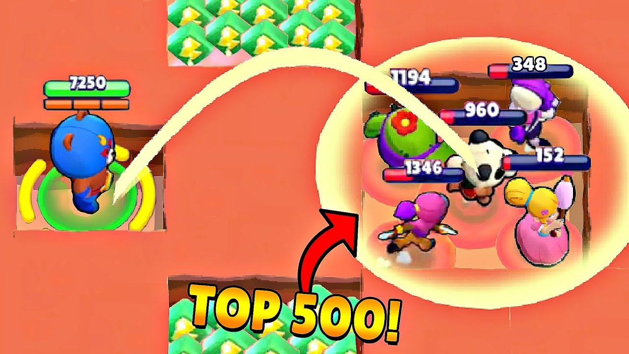 TOP 500 FUNNIEST FAILS IN BRAWL STARS 