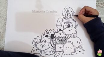 Belajar Menggambar Cute Doodle