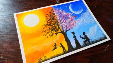 Featured image of post Makar Sankranti Drawing With Oil Pastels Hello everyone hope you all doing great