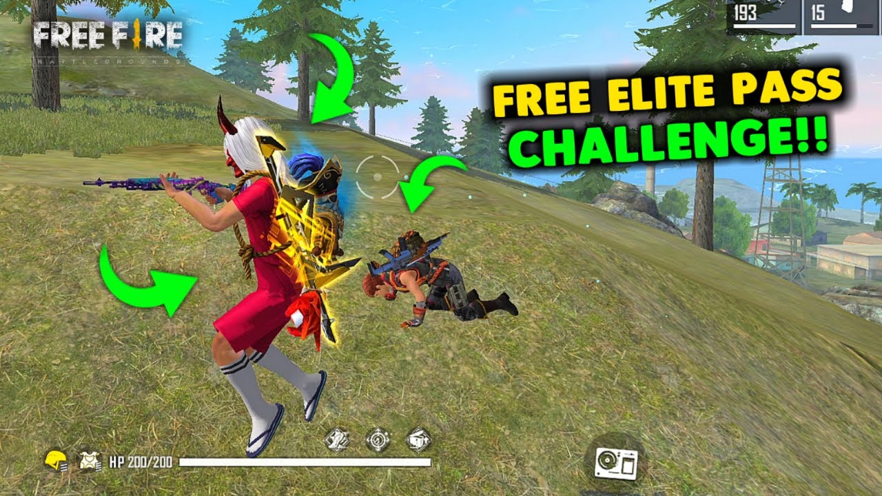 Win Free Elite Pass in Solo vs Squad Situation Gameplay - Garena Free Fire 